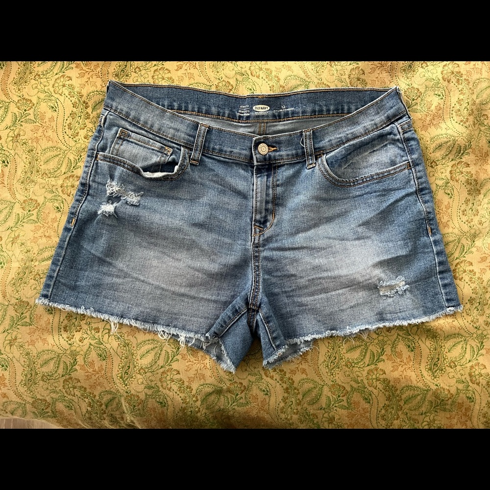 Old Navy Distressed Jean Shorts